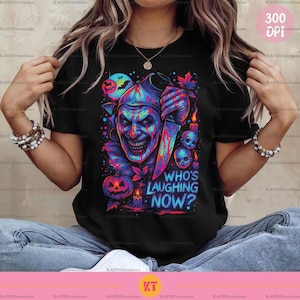 Horror Halloween Sublimation Design PNG - Spooky Halloween PNG - Horror Character Shirt PNG