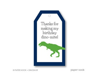 Dinosaur PRINTABLE Gift Tag