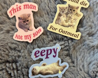 Oatmeal Sticker Pack