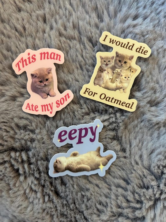 Oatmeal Sticker Pack