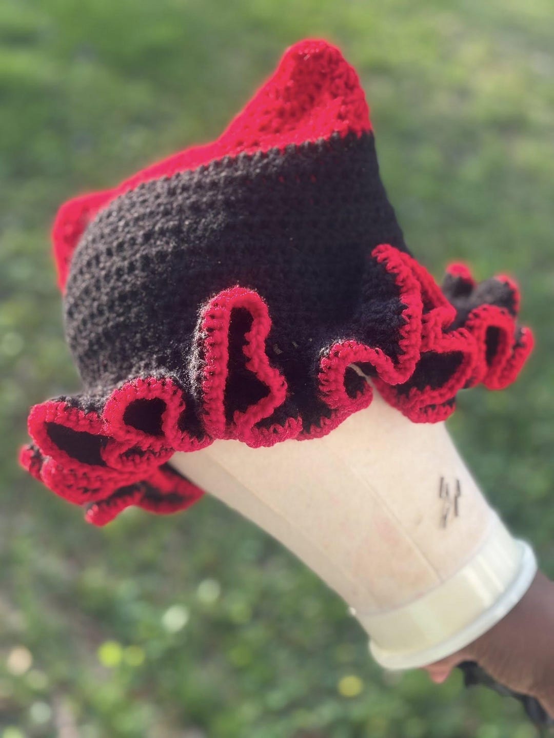 Crochet Cat Ear Ruffle Hats (custom) - Etsy
