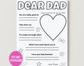 Father's day craft - Fill the blank - All About Dad - Classroom activity - Teacher Resource