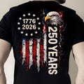 USA 250th Anniversary PNG, Patriotic Bald Eagle, American Flag (Digital Download) product logo