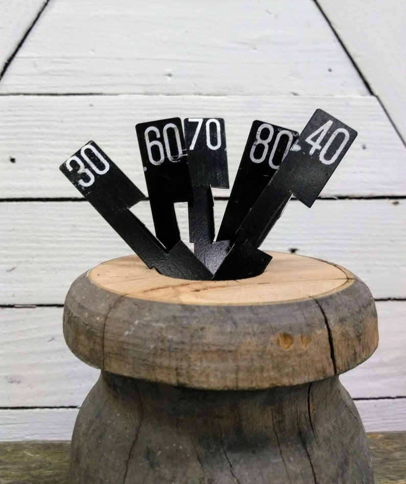 Cash Register Flags Table Numbers Photo Prop Wedding Etsy