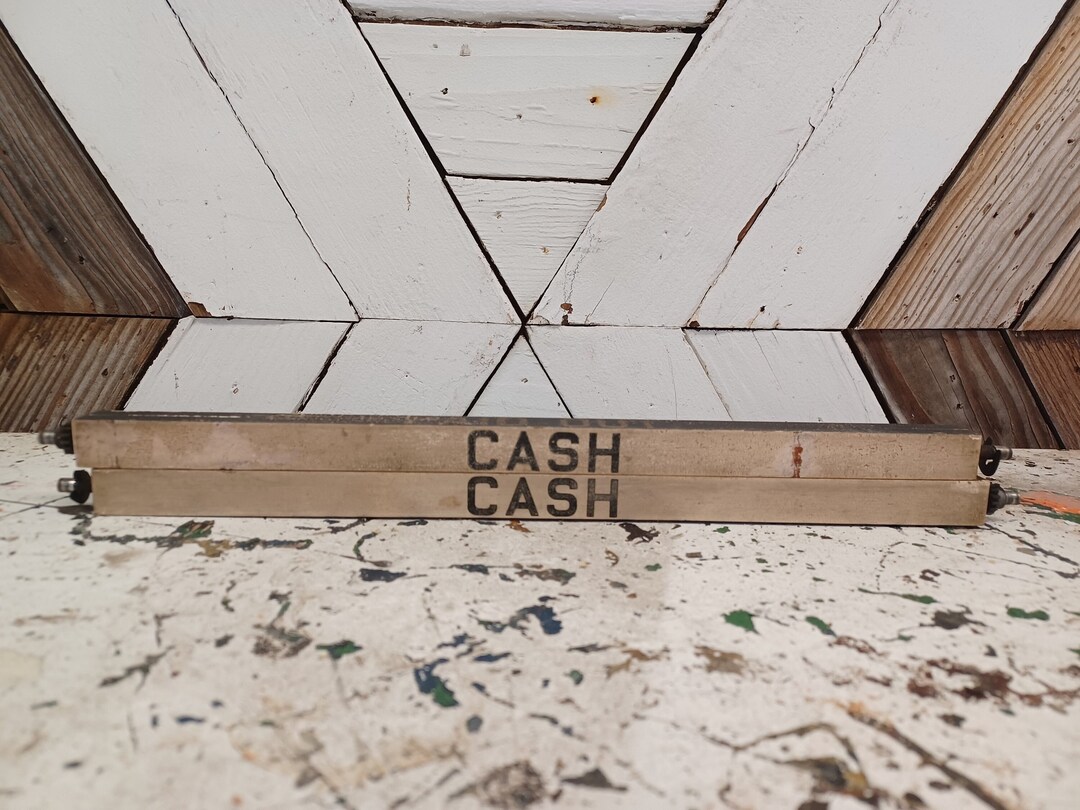 Wooden Cash Register Bar Antique Cash Register Parts Etsy