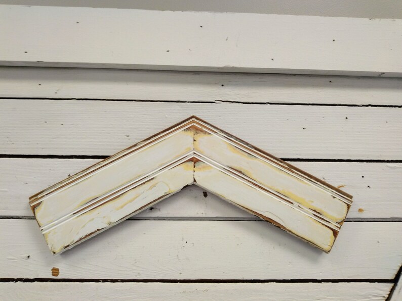 Wooden Chevron Arrow Architectural Salvage Wall Hanging Etsy