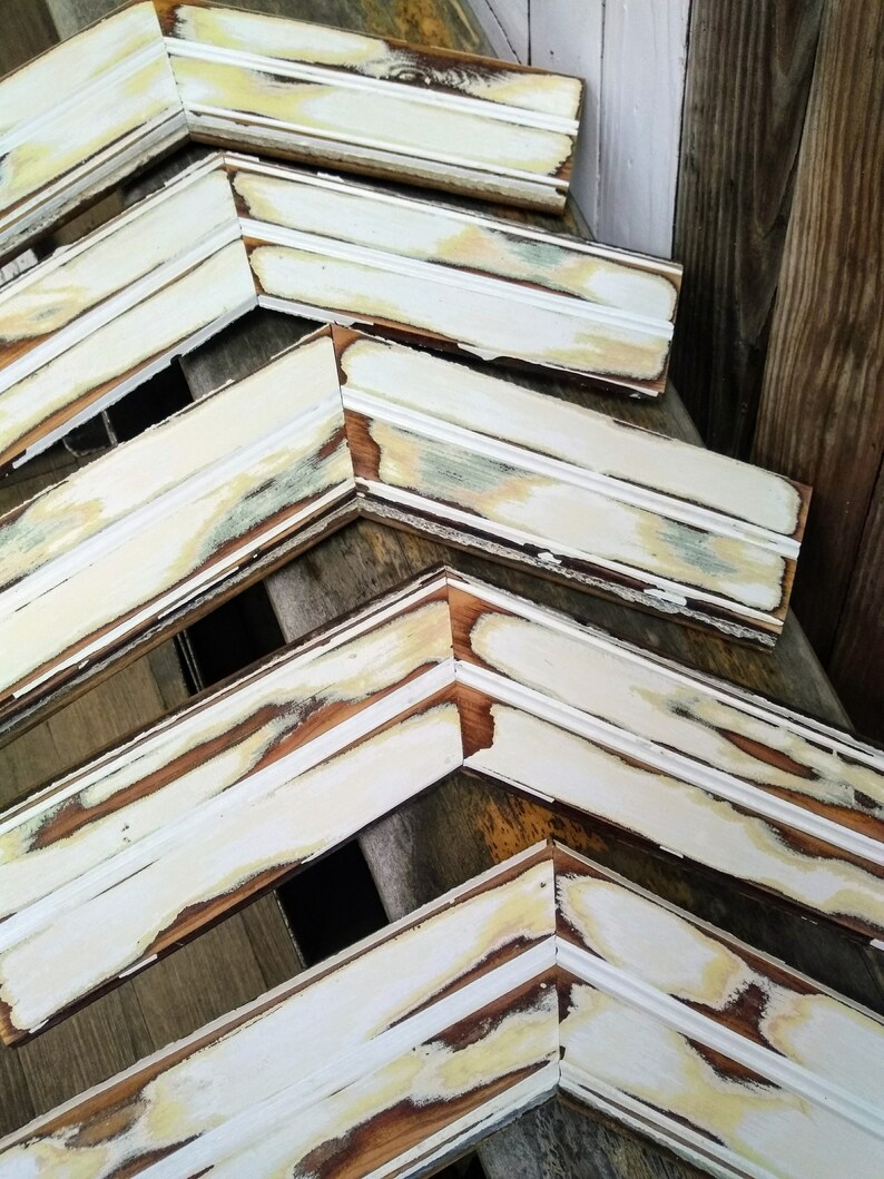 Wooden Chevron Arrow Architectural Salvage Wall Hanging Etsy