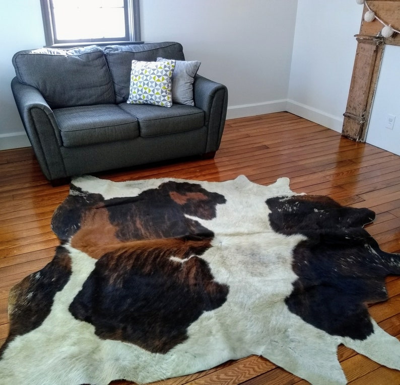 Cowhide Rug Brazilian Cow Hide Living Room Rug Office Etsy