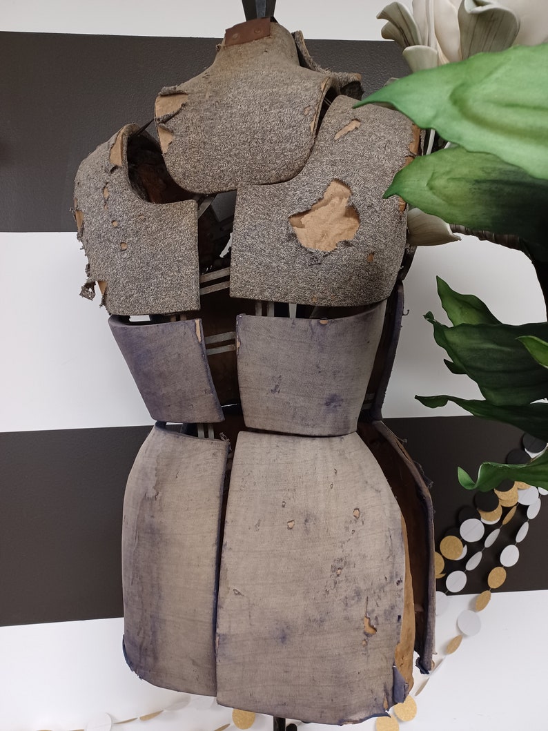 Vintage Mannequin Form Dress Form Antique Dress Form Etsy