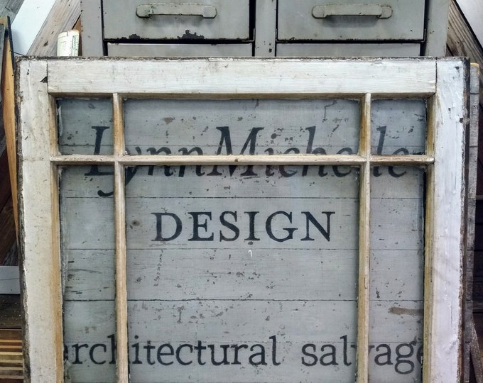 Prairie Window Craftsman Style Architectural Salvage Antique Patterned ...