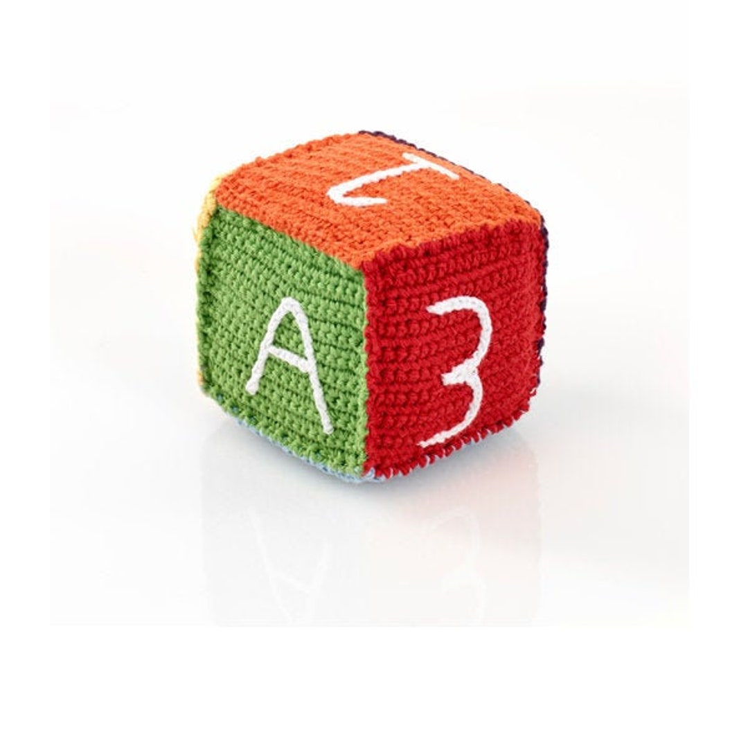 Rainbow ABC Block Soft Stacking Toy Educational Baby Gift Fair Trade ...