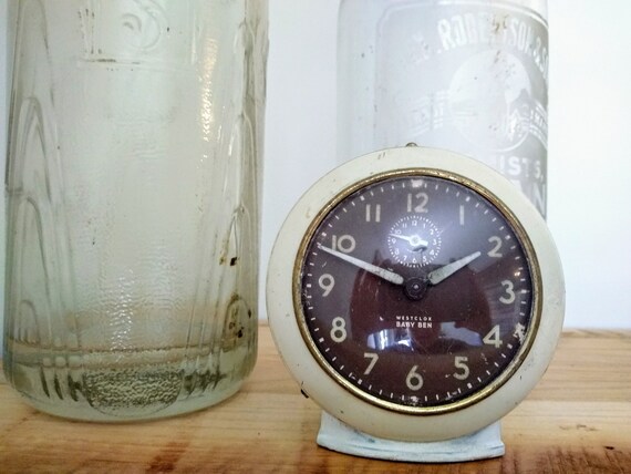 Antique Westclox Baby Ben Alarm Clock Mid Century Modern Canada Antique Westclox Baby Ben Alarm Clock, How Do I Set My Westclox Alarm Clock