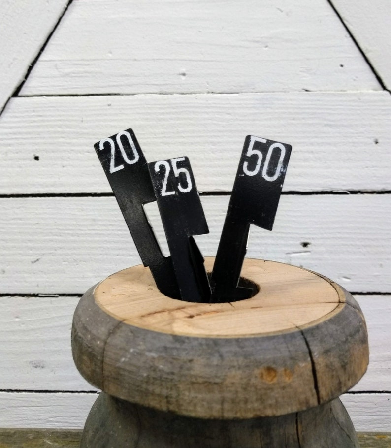 Cash Register Flags Table Numbers Photo Prop Wedding Etsy