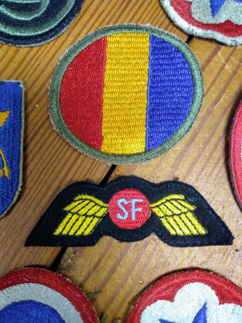 Military Patch Uniform Patches World War Patches Sew on Etsy