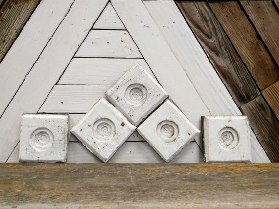 George Eliot Investere væv Victorian Plinth Block Architectural Salvage Moulding White - Etsy Norway