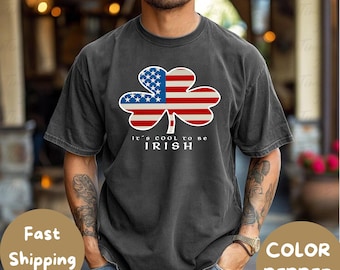 聖パトリックデー シャムロック Tシャツ：アメリカン・アイリッシュ・プライド Tシャツ