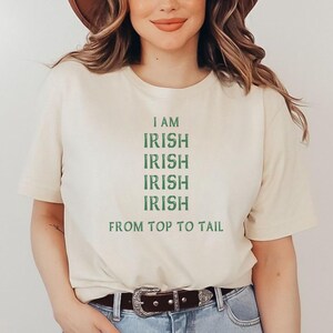 Funny Irish Pride T-Shirt: St. Patrick&#39;s Day Shamrock Tee
