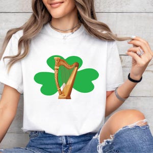Camiseta Orgullo Irlandés, Camiseta de Herencia Celta, Camiseta Orgulloso de Ser Irlandés, Camiseta Unisex con Gráfico de Trébol, Regalo de Irlanda, Camiseta del Día de San Patricio