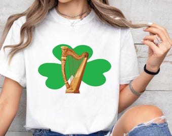 Irish Pride T-Shirt: Celtic Shamrock Graphic, St. Patrick's Day Tee