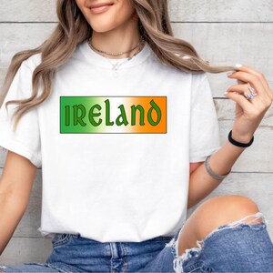 Ireland T-Shirt, Irish Heritage Tee, Celtic Shamrock Shirt, Irish Pride Clothing, Gift for Irish Americans, Ireland Travel Souvenir Tee