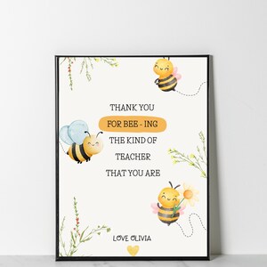 Cartão de agradecimento personalizado e engraçado para professores e creches, cartão de agradecimento para escolas e professores, presente de fim de período para professores, funcionários de creches