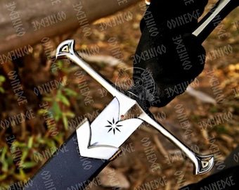 Personalized Medieval Sword, Custom Sword, Laser Engraved Medieval Sword, Gift for Him, Gift for Husband, Gift for Boyfriend, Bachelor Party