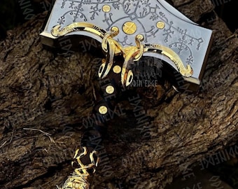 Vikings Hammer, God of War Thor Hammer, God of War Ragnarok, God of War Hammer, God of War Christmas Gift, Gift for him