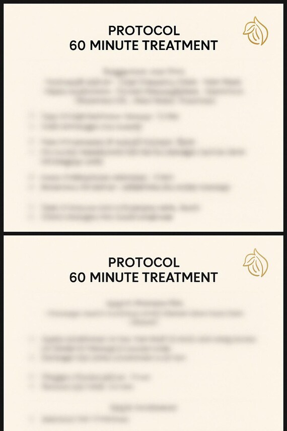 TC Head Spa Protocols Step-by-Step Guide
