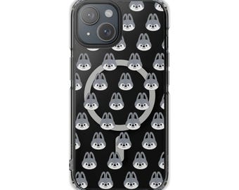 Baby Wolf Chan iPhone Magsafe Clear Case | iPhone 14, 15, 16 Plus, Pro, Pro Max