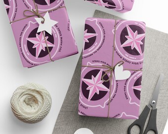 Inpakpapier voor verdwaalde kinderen: K-Pop-cadeaupapier, nachimbong-ontwerp