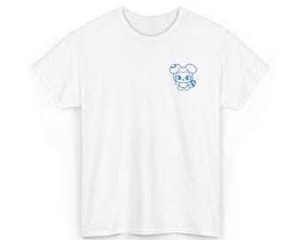 TASY Blue Embroidered Tee | Stray Kids Stay