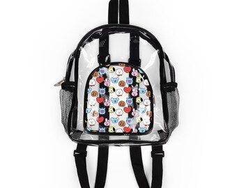 Cute BTS Clear/Transparent Stadium Backpack