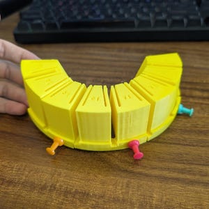 3D Candle Jig for Stained Glass – 16 Petal Holder Template –  Angle Slots – Soldering Tool for Candle Holder Assembly