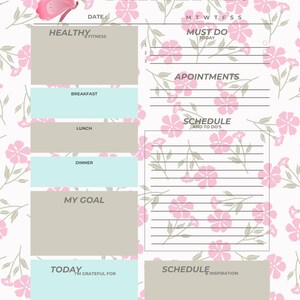Daily, Weekly, Monthly Planner