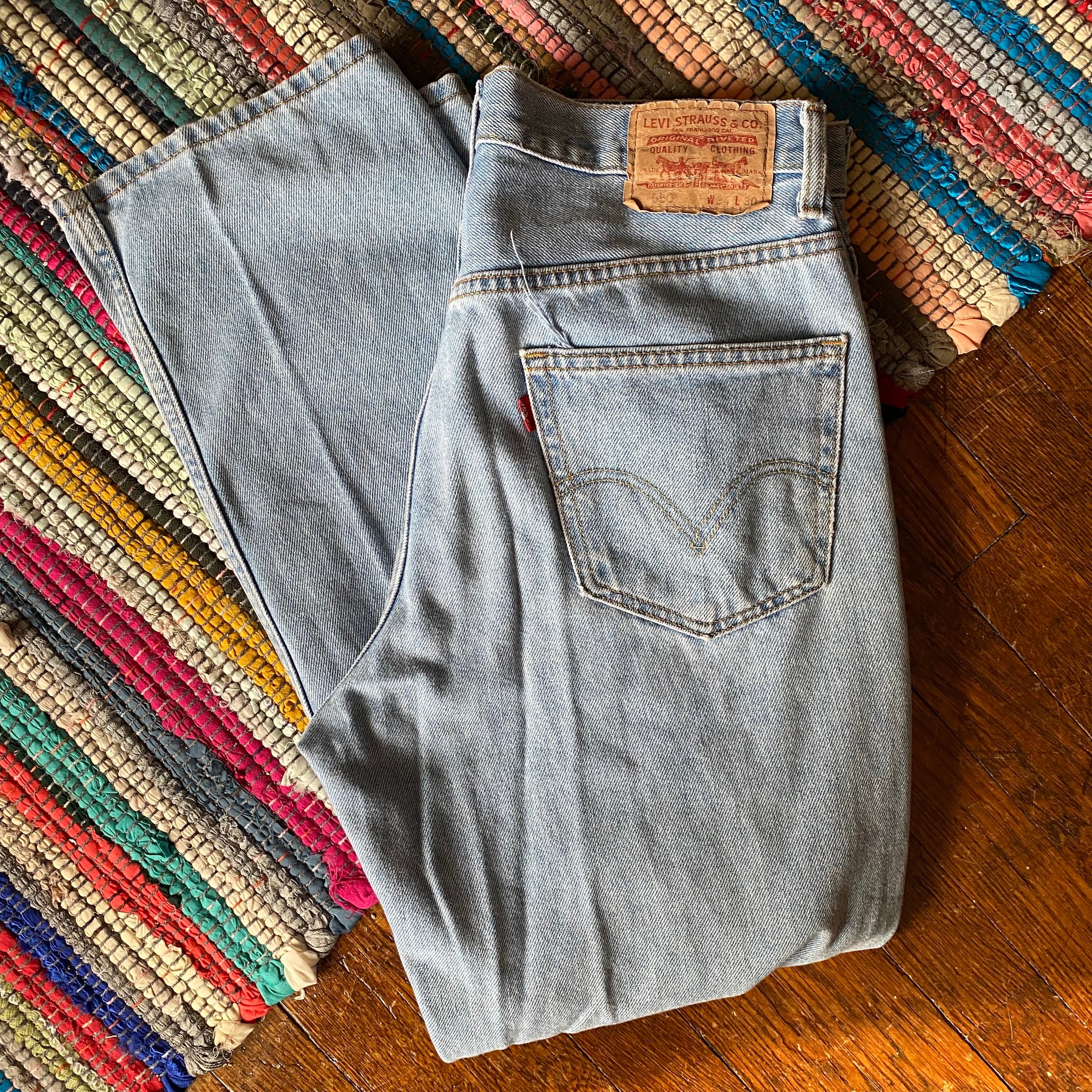 Levis 550 Women - Etsy