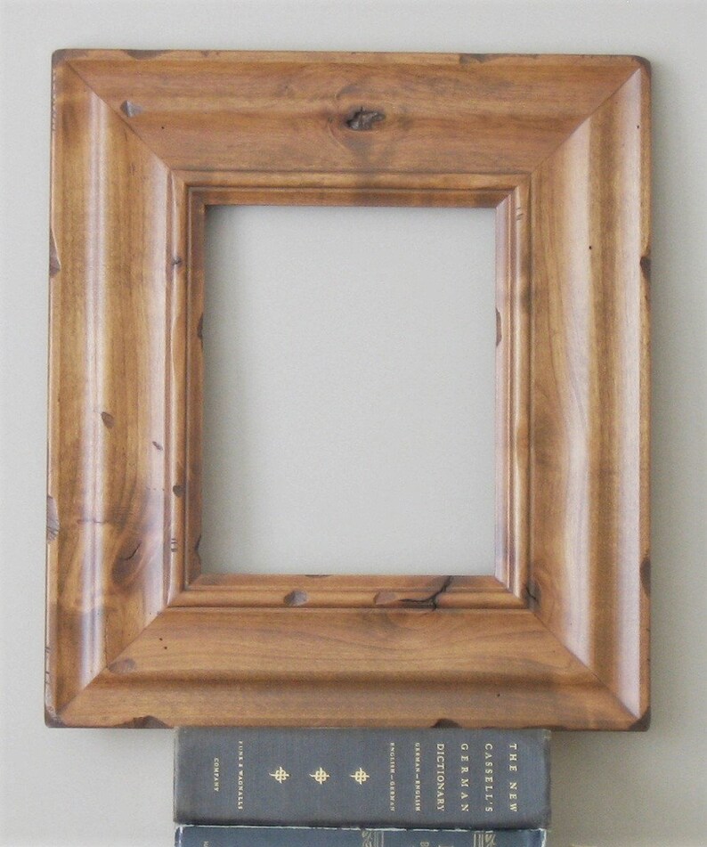 Sizes 12x16 to 16x20 Picture Frame / Knotty Alder Wood / Etsy