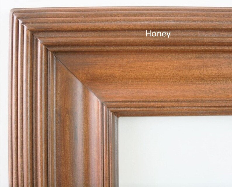 Knotty Alder 24x30 Picture Frame Whistler style in three stained finishes