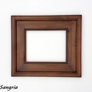 4x4 -16x20 / Plein Air Style / Picture Frame / Stain