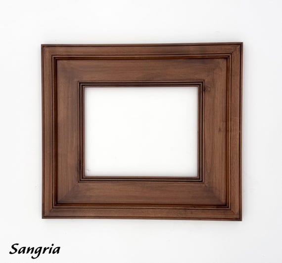 4x4 -16x20 / Plein Air Style / Picture Frame / Stain