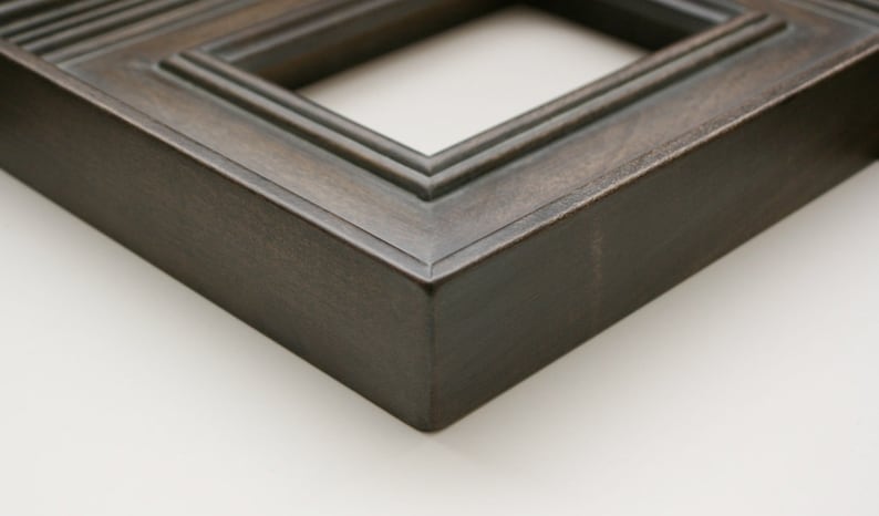 20x20 Picture Frame Gray Washed Brown on Empire