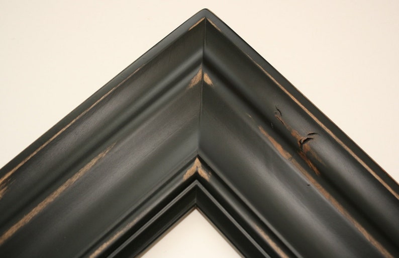 24x36 Picture Frame Madera Style White or Black Knotty Alder