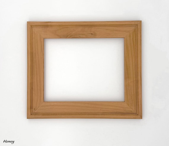 4x4 thru 16x20 / Grotta Style / Poplar Wood / Picture Frame / Stain