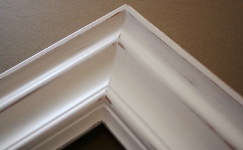 24x36 Picture Frame Madera Style White or Black Knotty Alder