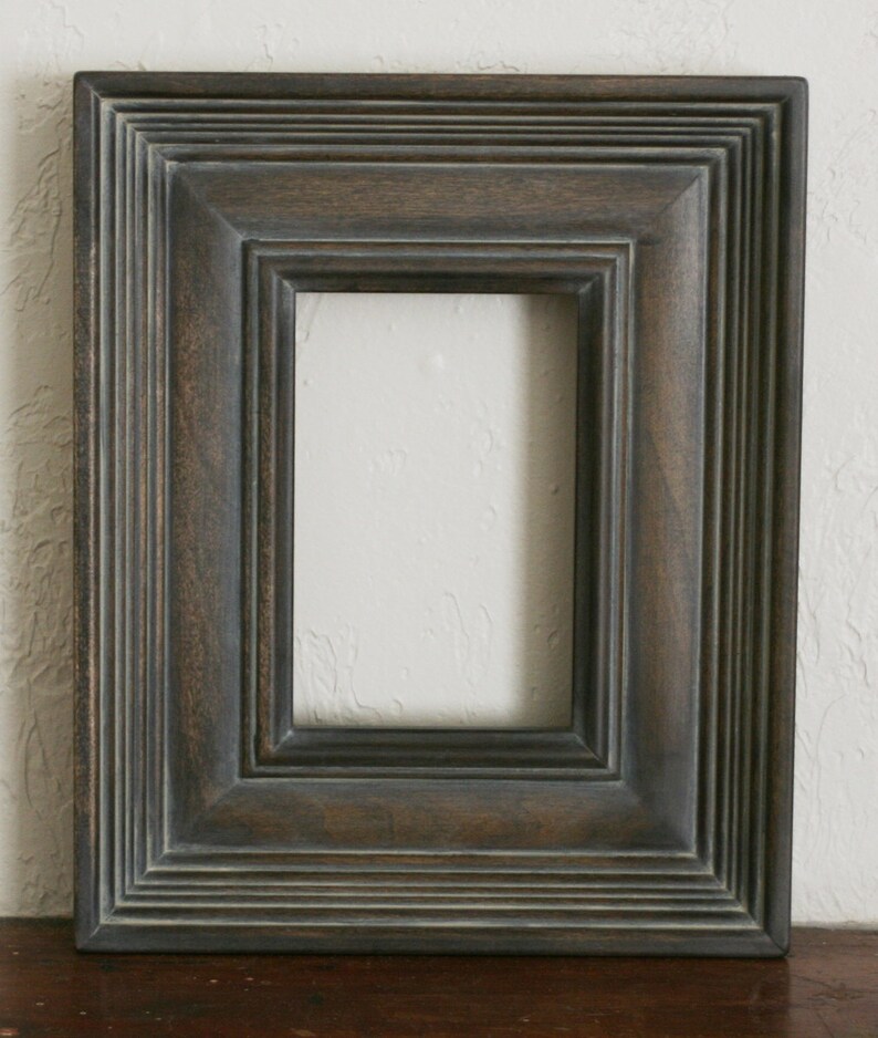 Sizes 12x16 to 16x20 Wood Picture Frame / Gray Washed Brown / Etsy