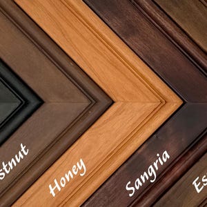 4x4 thru 16x20 / Grotta Style / Poplar Wood / Picture Frame / Stain bild 8