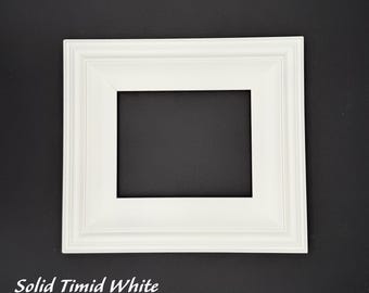 4x4 - 16x20  / Cottage Style / Picture Frame / Paint