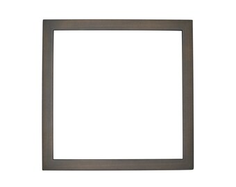 4x4 thru 16x20 / Stretto Style / 1" Wide 1 1/2" Tall / Poplar Wood / Picture Frame / Stain or Paint