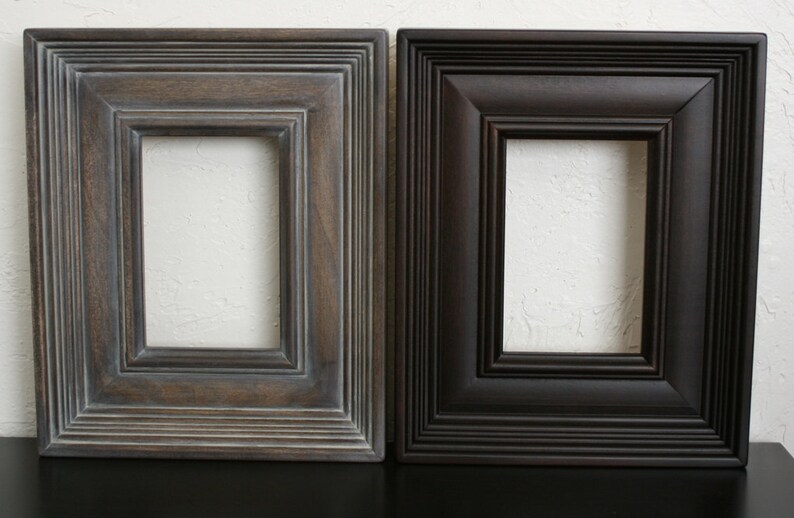 20x20 Picture Frame Gray Washed Brown on Empire