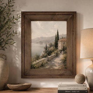 4x4 - 16x20 / Cottage Style / Knotty Alder Wood / Picture Frame / Stain