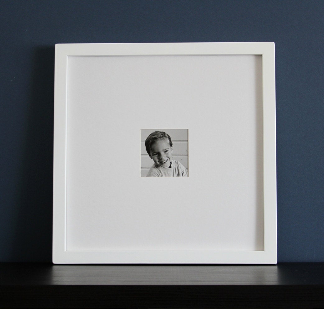 White Matte 16 by 16-Inch Max and Maggie Artwork by DawgArt Wood Frame White Matte 16 by 16-Inch Max and Maggie Artwork by DawgArt Wood Frame